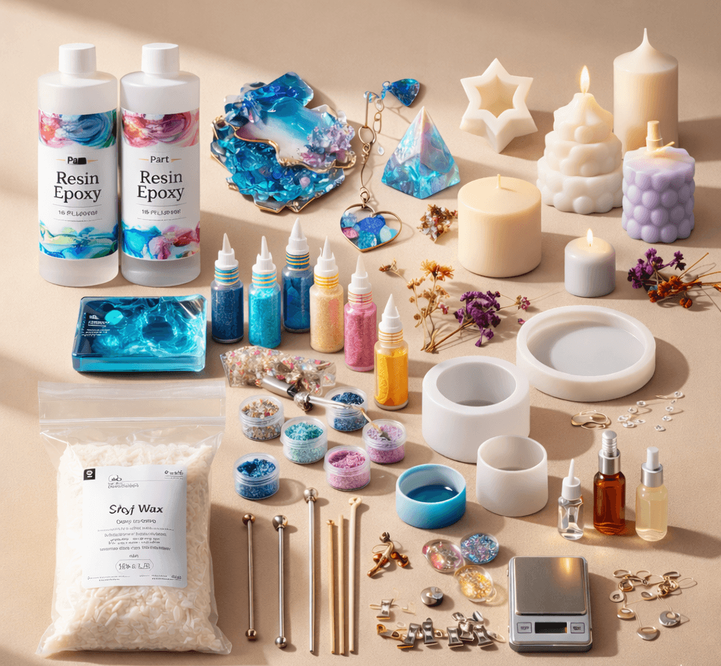 فنون الريزن وصناعة الشموع