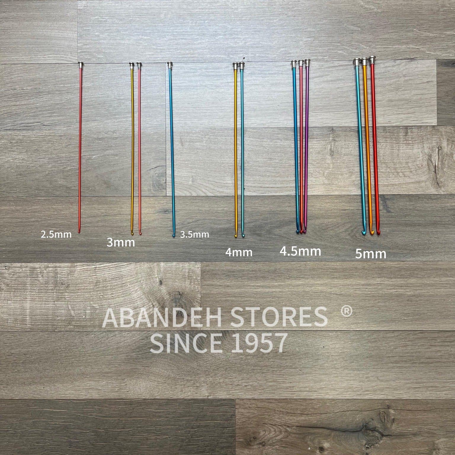 سنارة التونسية الأفغانية الكروشيه