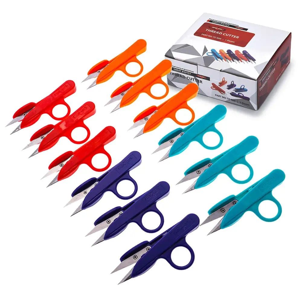 مقص خياطة تشطيب اصبع