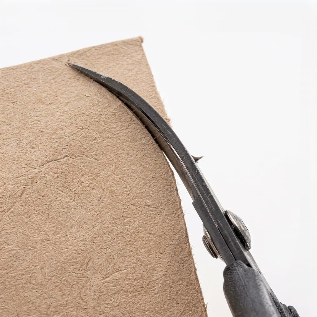 مقص التطريز المنحني