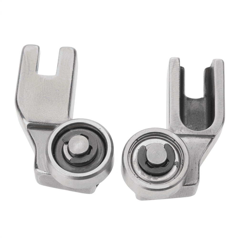 قدم ضاغطة بكرة أحادية العجلة