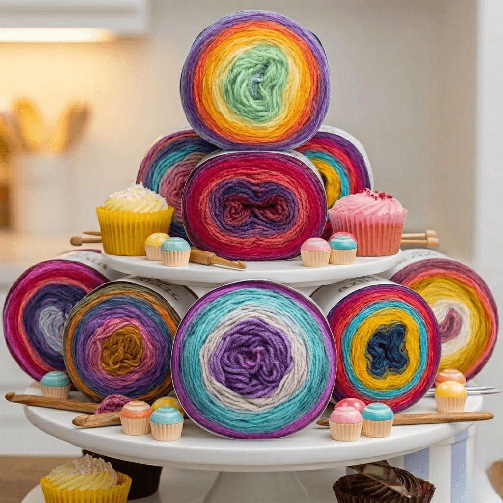 خيط papatya yarns cake